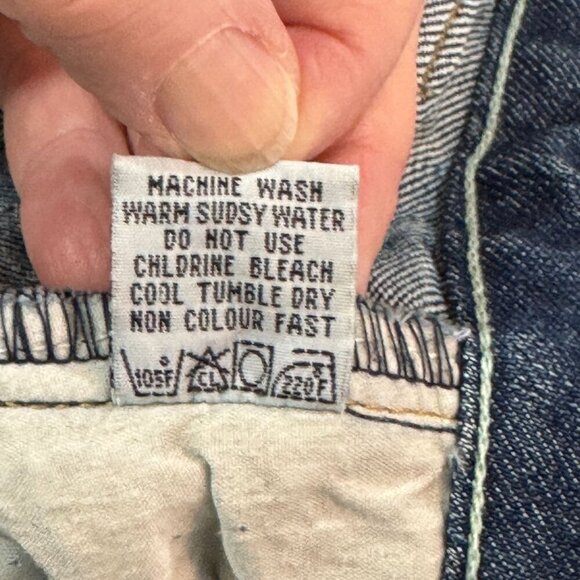 Lolo‎ Skinny Jeans Womens Sz 14 Blue Distressed Studded Hi-Rise Medium Wash - Picture 11 of 16